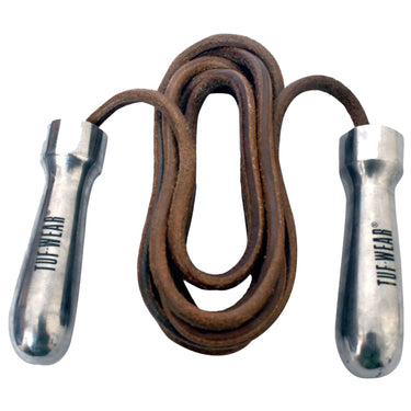 Tuf Wear Leather Skipping Rope With Alloy Handle